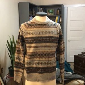 J.crew fairisle sweater